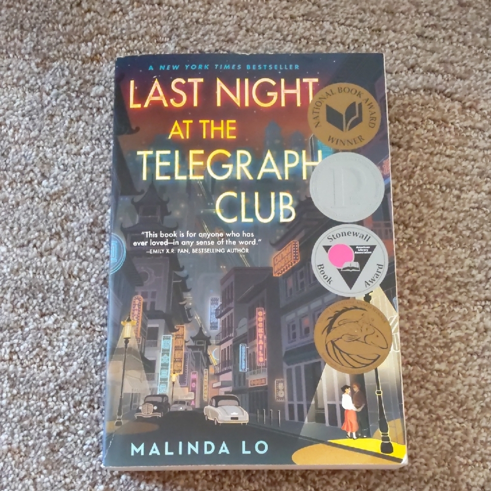 Last Night at the Telegraph Club Book